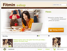 Tablet Screenshot of eshop.fitmin.cz